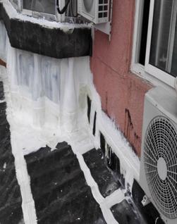 民用建筑后接彩钢屋顶防水维修案例